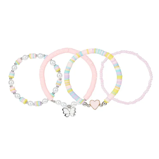 Souza Xilla bracciale bambina pastello con ciondoli