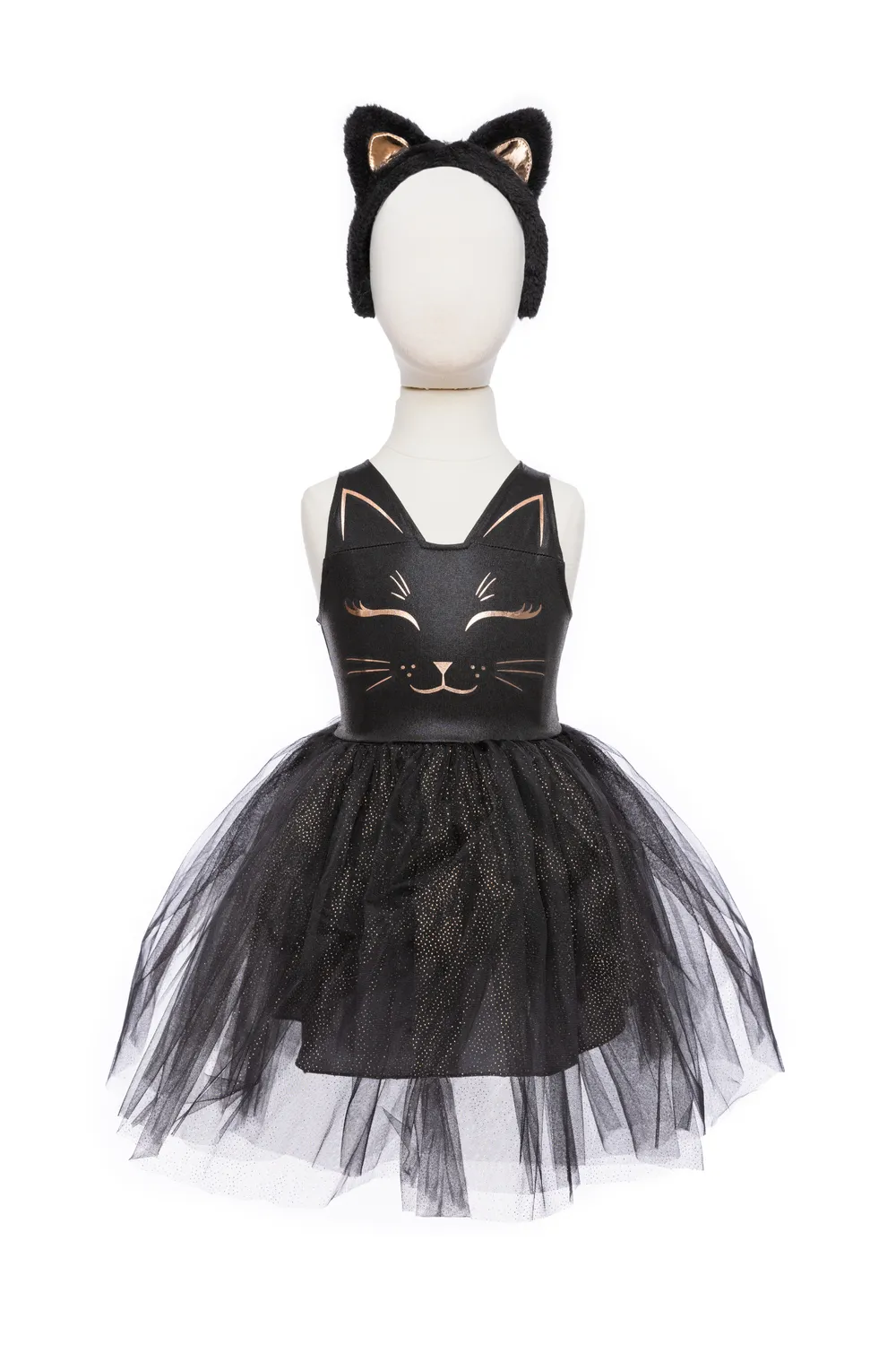 Great Pretenders Black Cat vestito travestimento gatto nero con cerchietto