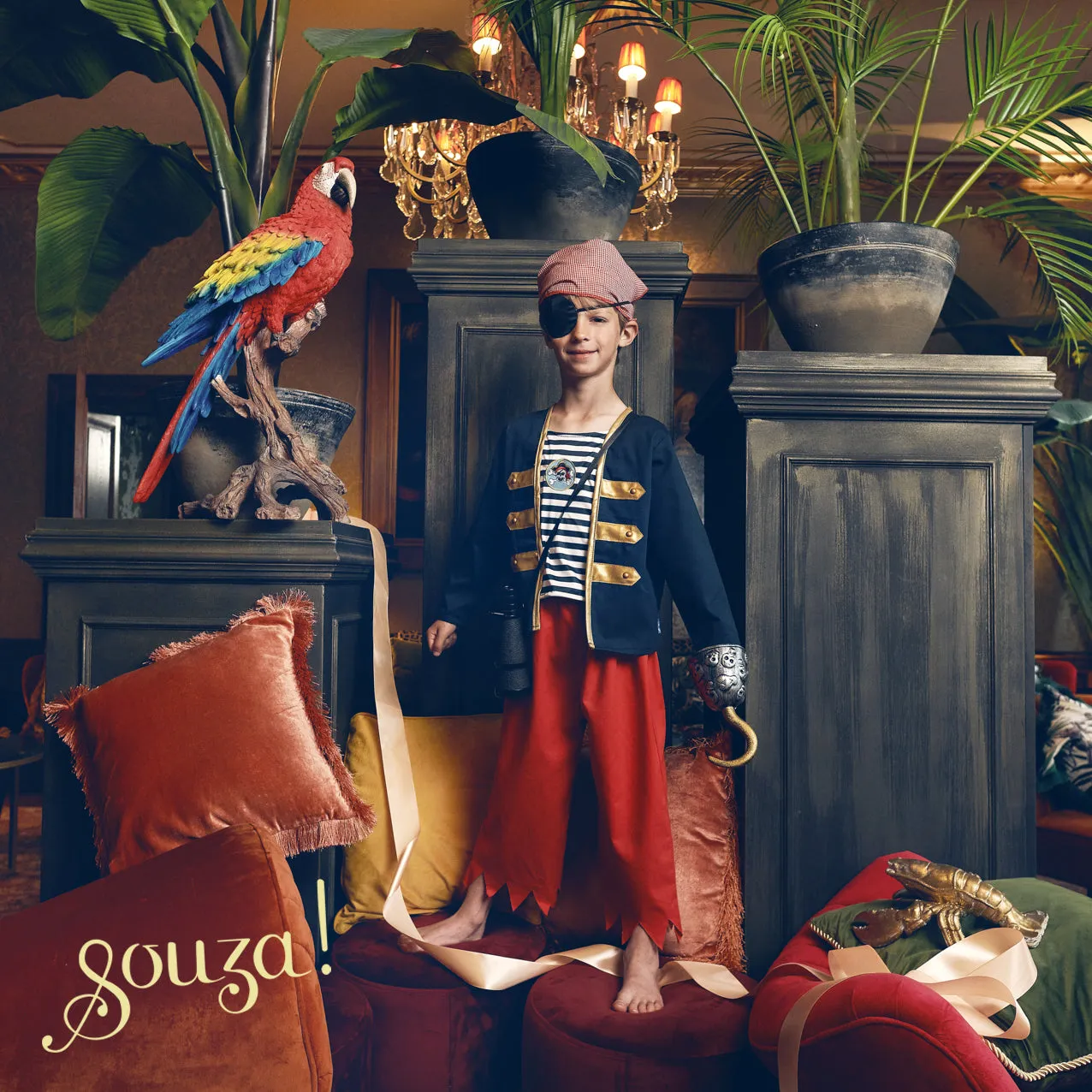 Souza Robert costume pirata in cotone