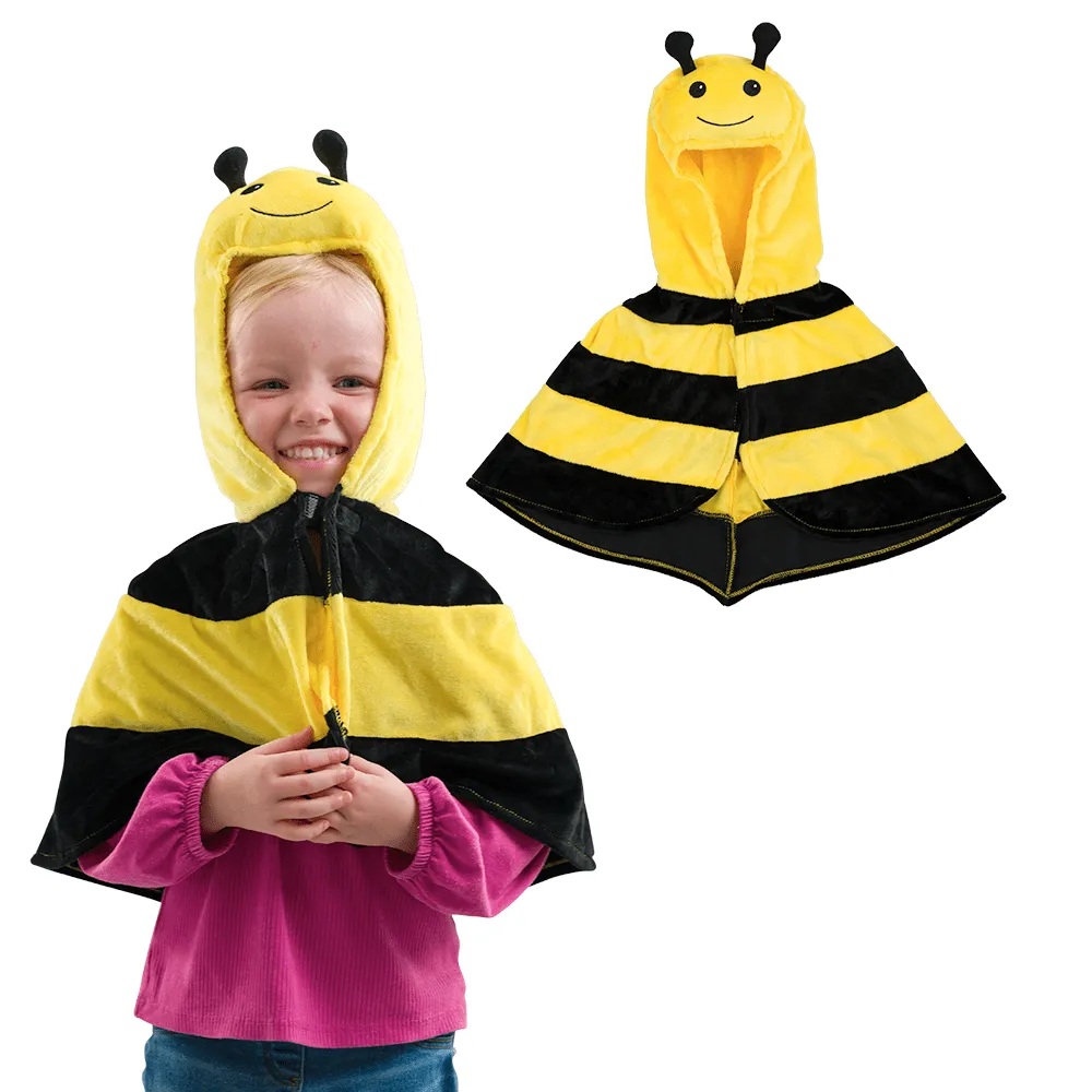 PRETEND TO BEE Woodland Animals set 5 mantelli travestimento con cappuccio