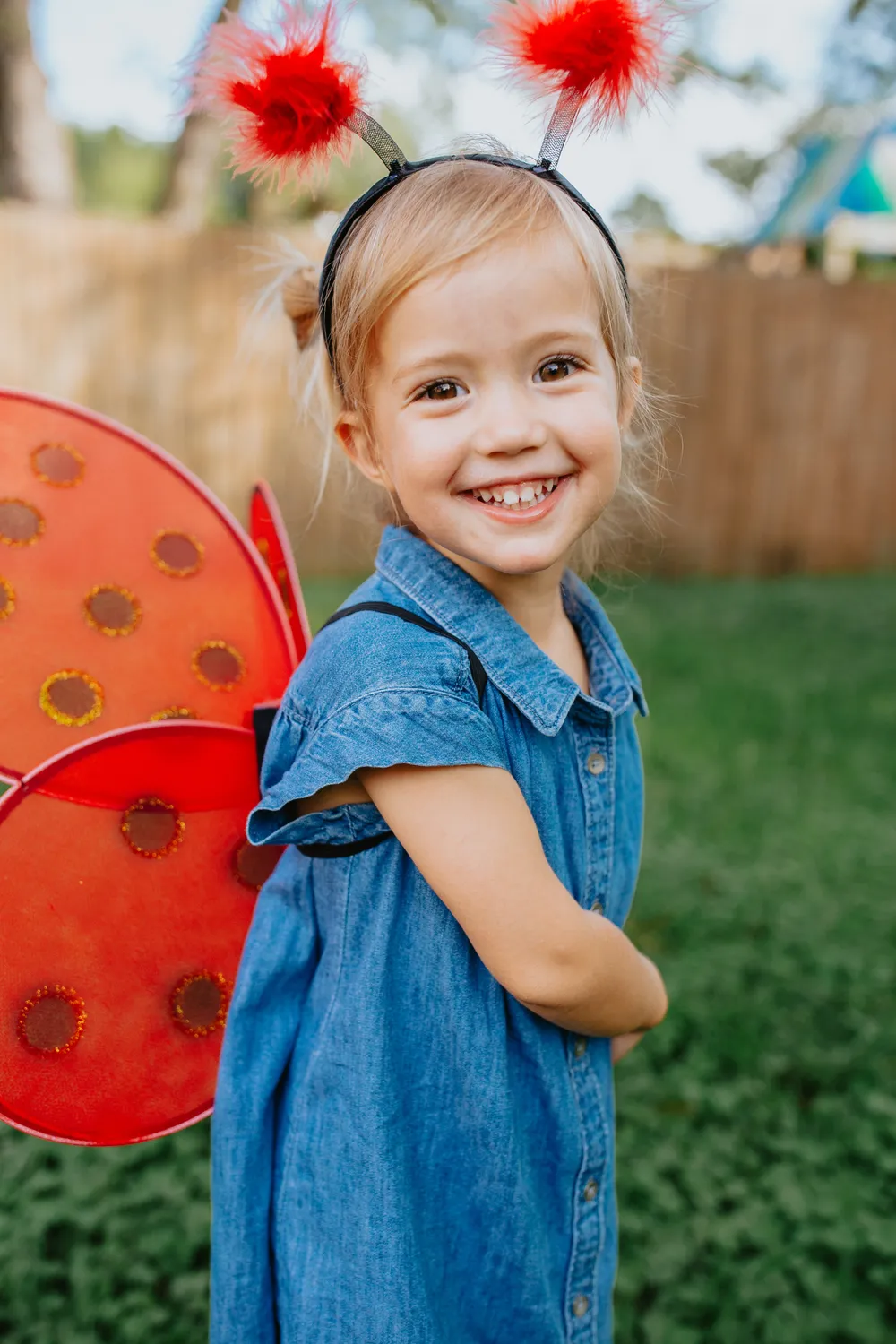 Great Pretenders Ladybug set ali coccinella 4-6 anni