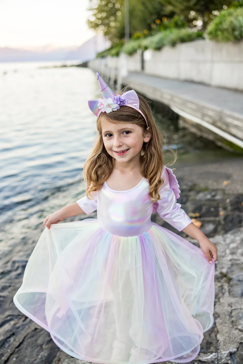 Great Pretenders Alicorn vestito unicorno ali e cerchietto