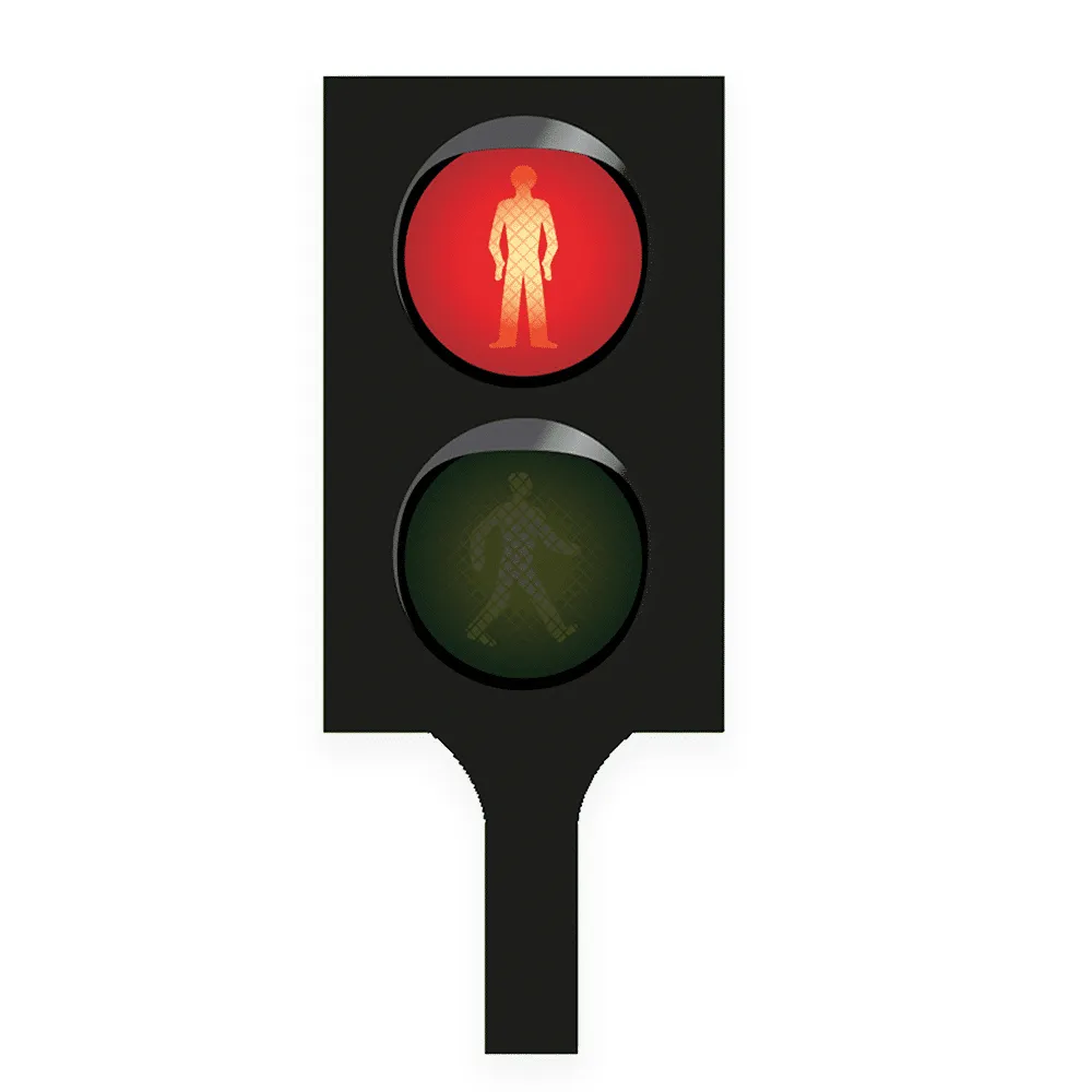PRETEND TO BEE Pedestrian Crossing Light Sign segnale pedonale gioco