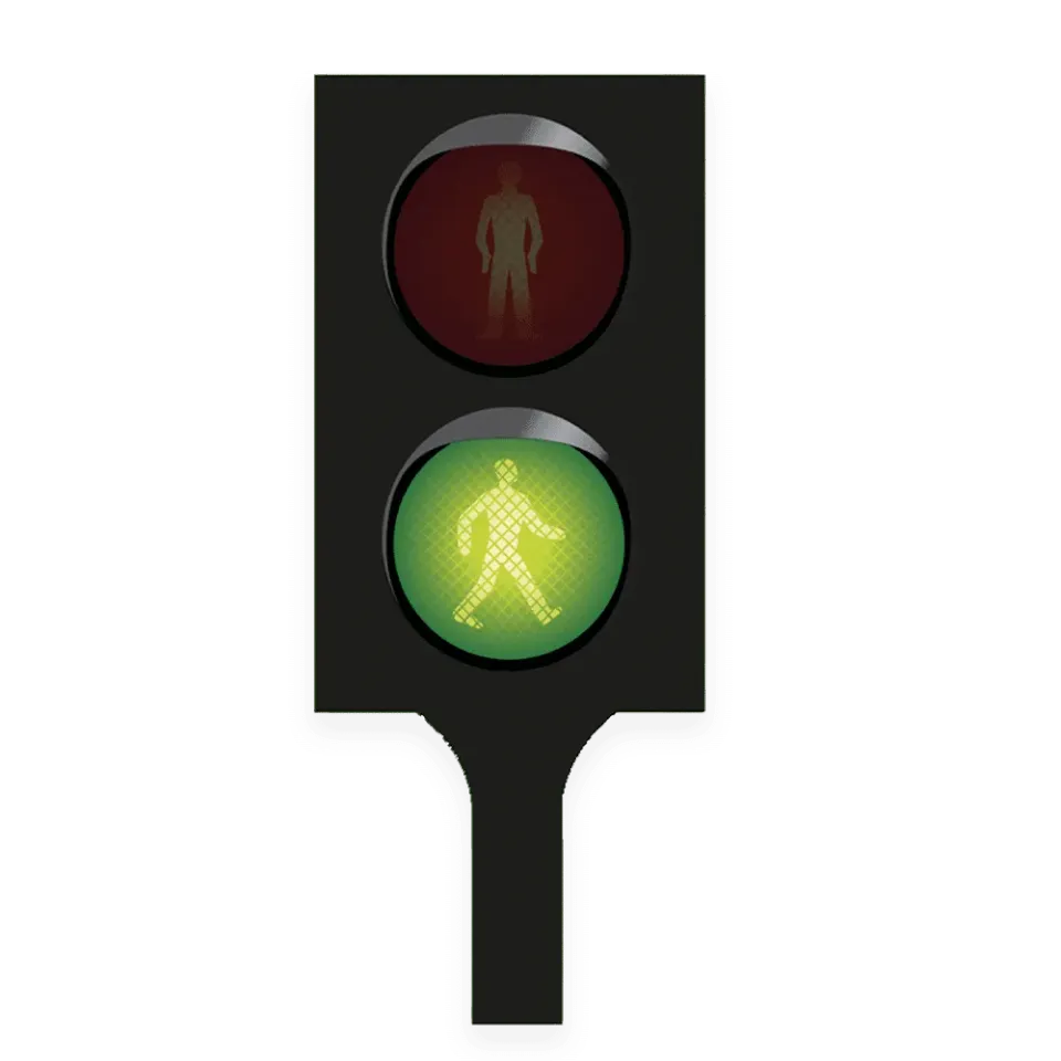 PRETEND TO BEE Pedestrian Crossing Light Sign segnale pedonale gioco