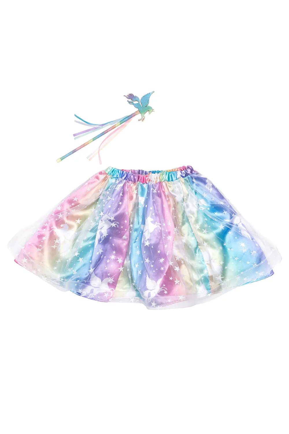 Great Pretenders Enchanted Unicorn gonna con bacchetta bambina