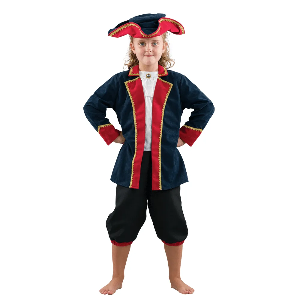 PRETEND TO BEE Pirate Captain costume pirata bambino con cappello