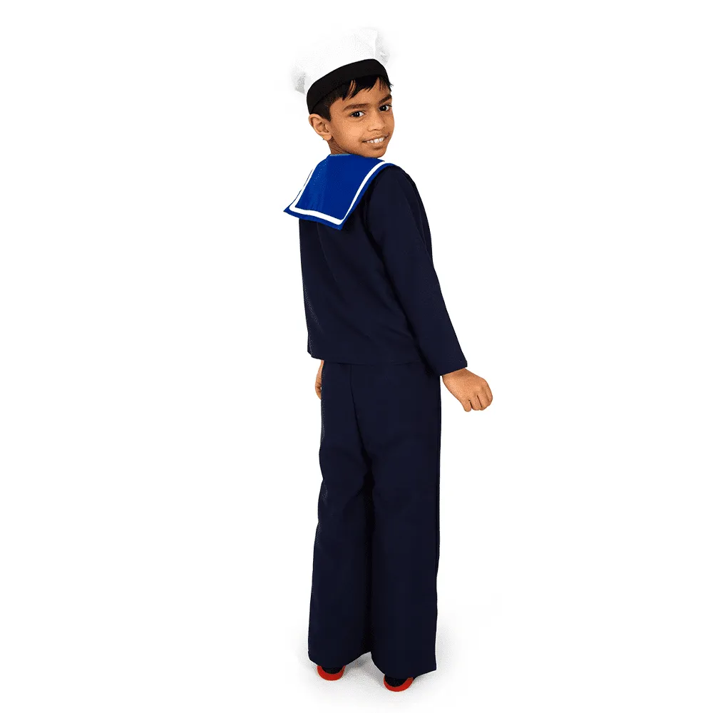 PRETEND TO BEE Sailor costume marinaio bambino ecologico