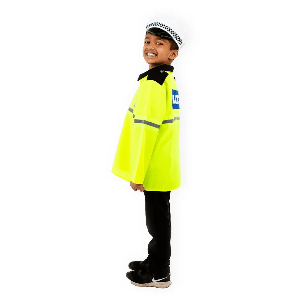 Pretend to Bee Costume Polizia Stradale Giallo con Cappello
