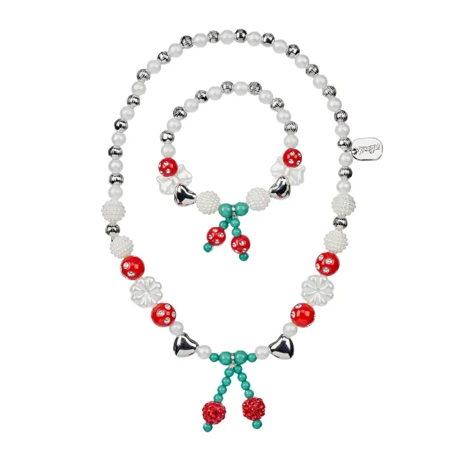 Souza Tammy Berry set collana e bracciale fragola