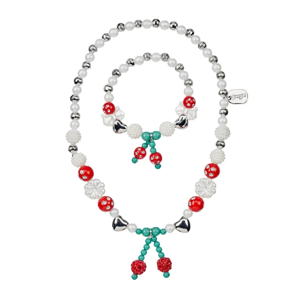 Souza Tammy Berry set collana e bracciale fragola