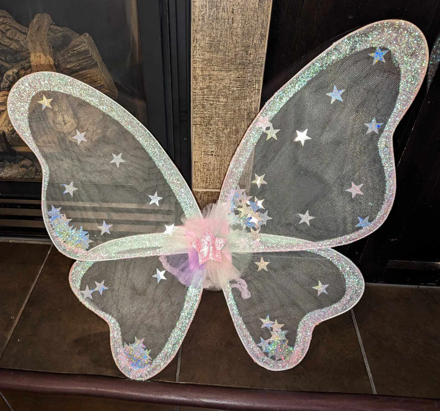 Great Pretenders Twinkling Star Confetti ali rosa con stelle