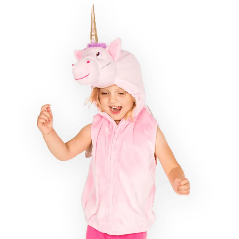 Pretend to Bee Unicorn Zip Top costume unicorno con ali