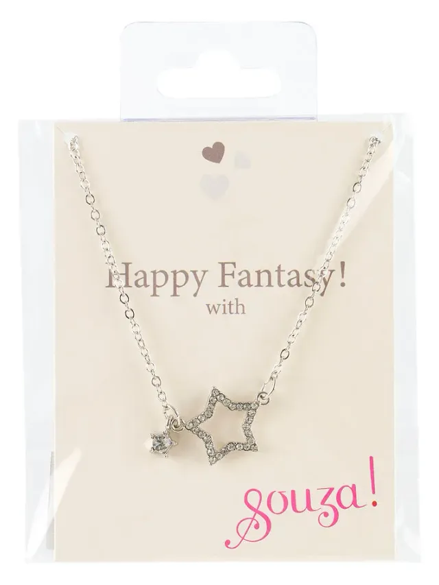 Souza! Collana stella argento bambina 1 pz card