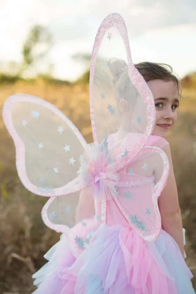 Great Pretenders Twinkling Star Confetti ali rosa con stelle