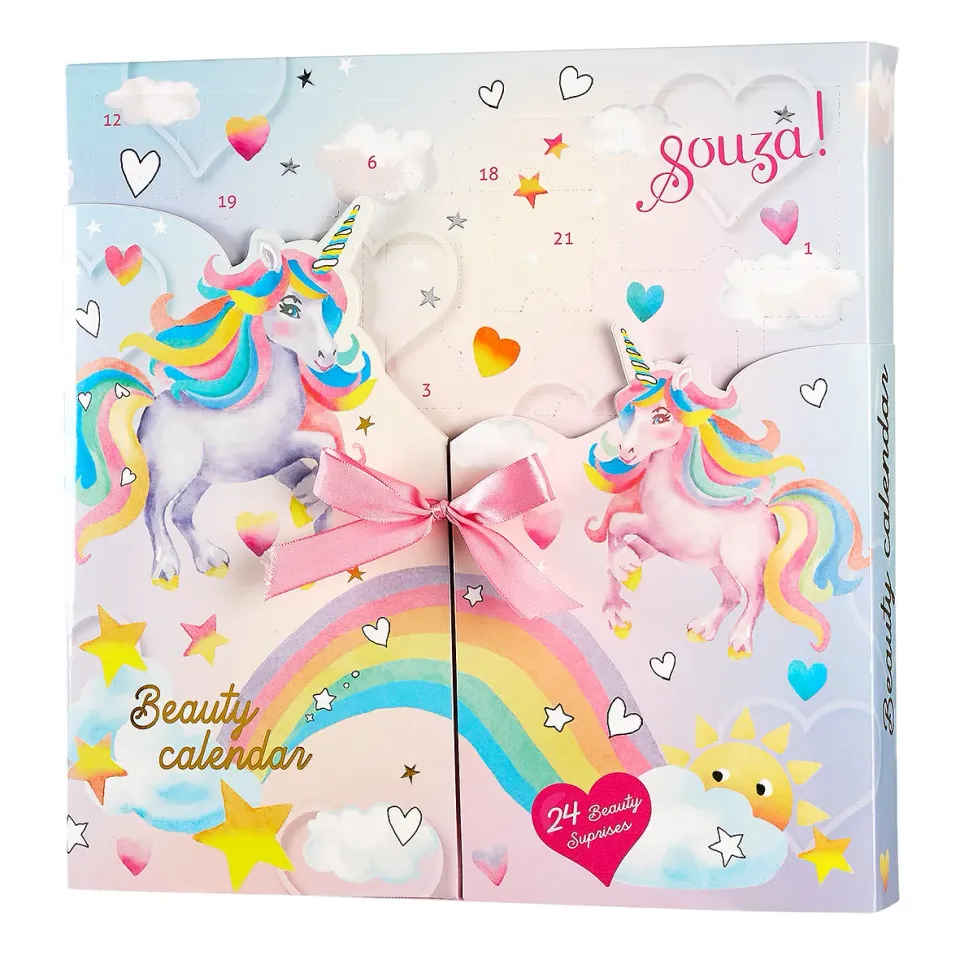 Souza! Unicorn Beauty calendario avvento trucco 24 sorprese