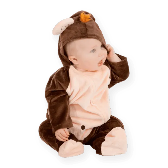 Pretend to Bee Baby tuta animale neonato pelosa