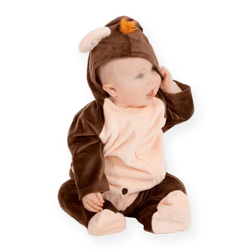Pretend to Bee Baby tuta animale neonato pelosa