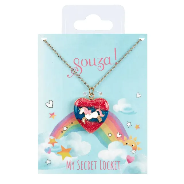 Souza Xena Heart Unicorn collana cuore bambina