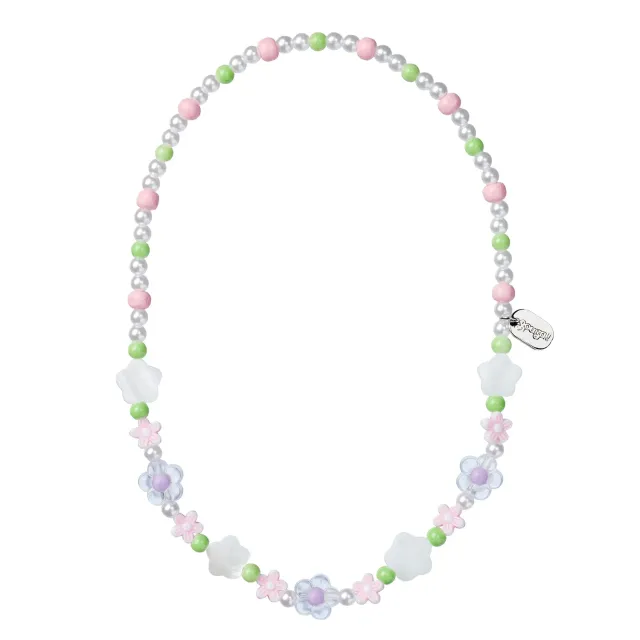 Souza! Sylke collana con fiore multicolore 1 pezzo