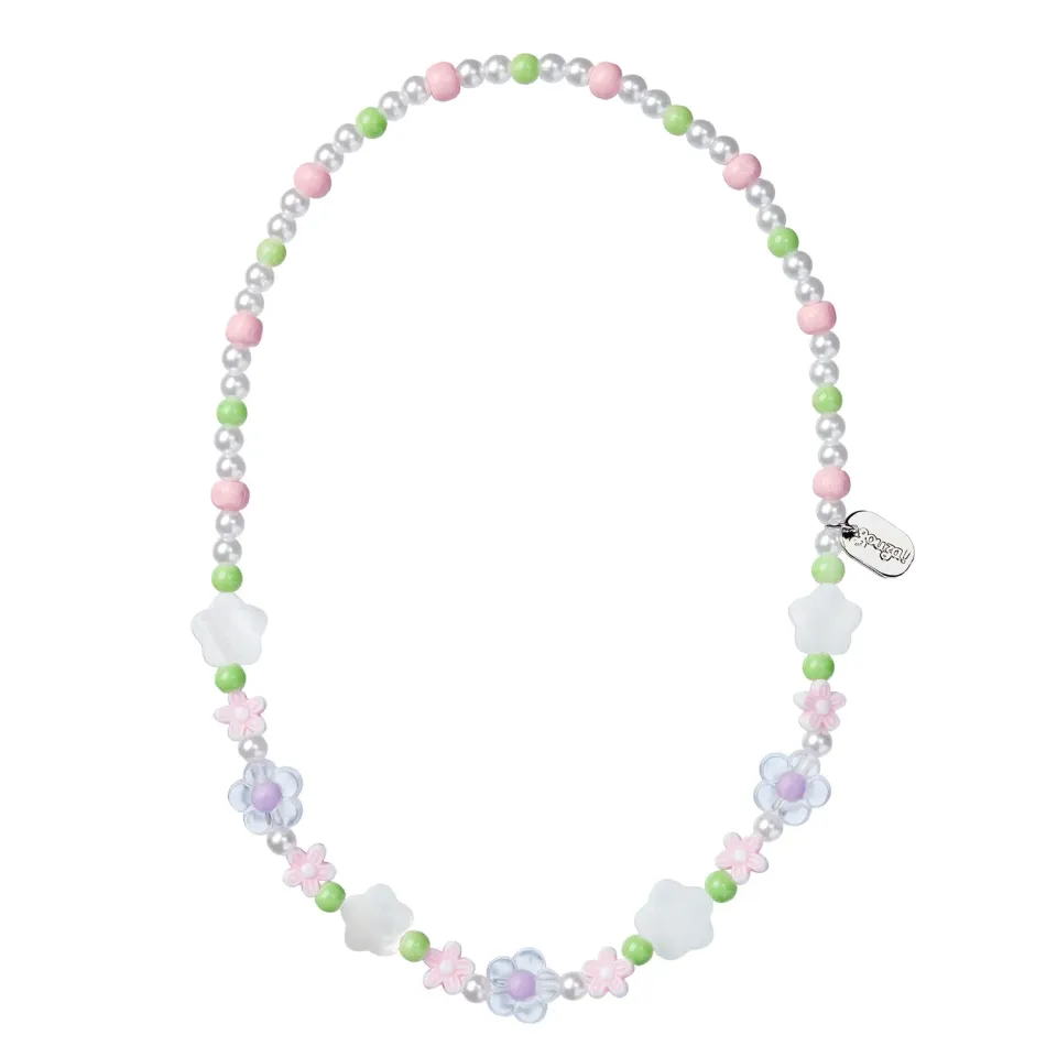 Souza! Sylke collana con fiore multicolore 1 pezzo
