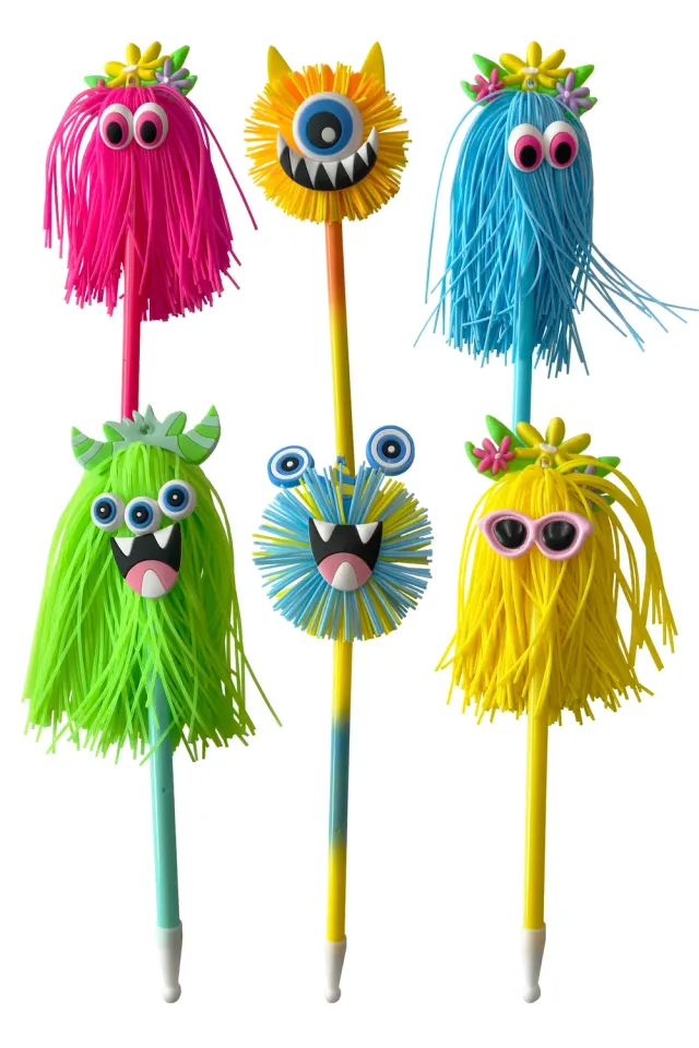 Great Pretenders Mighty Monster Penne mostro 6 pezzi colorate