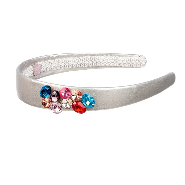 Souza! Bodil tiara argento bambina festa