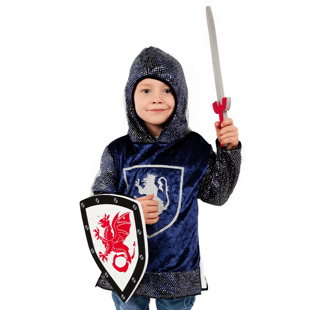 PRETEND TO BEE Knight Accessori Cavaliere Scudo e Spada
