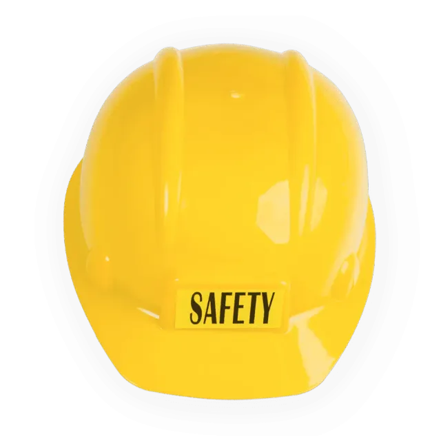PRETEND TO BEE Kids Builders Helmet casco muratore giallo