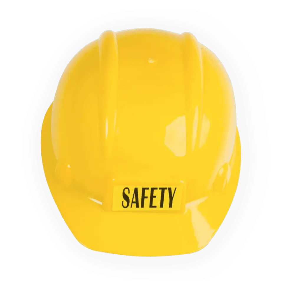PRETEND TO BEE Kids Builders Helmet casco muratore giallo