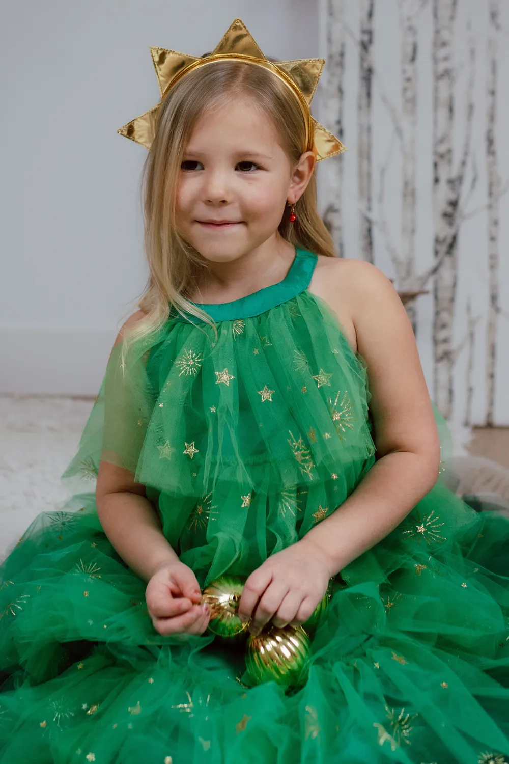 Great Pretenders Christmas Tree vestito natale albero con fascia stelle