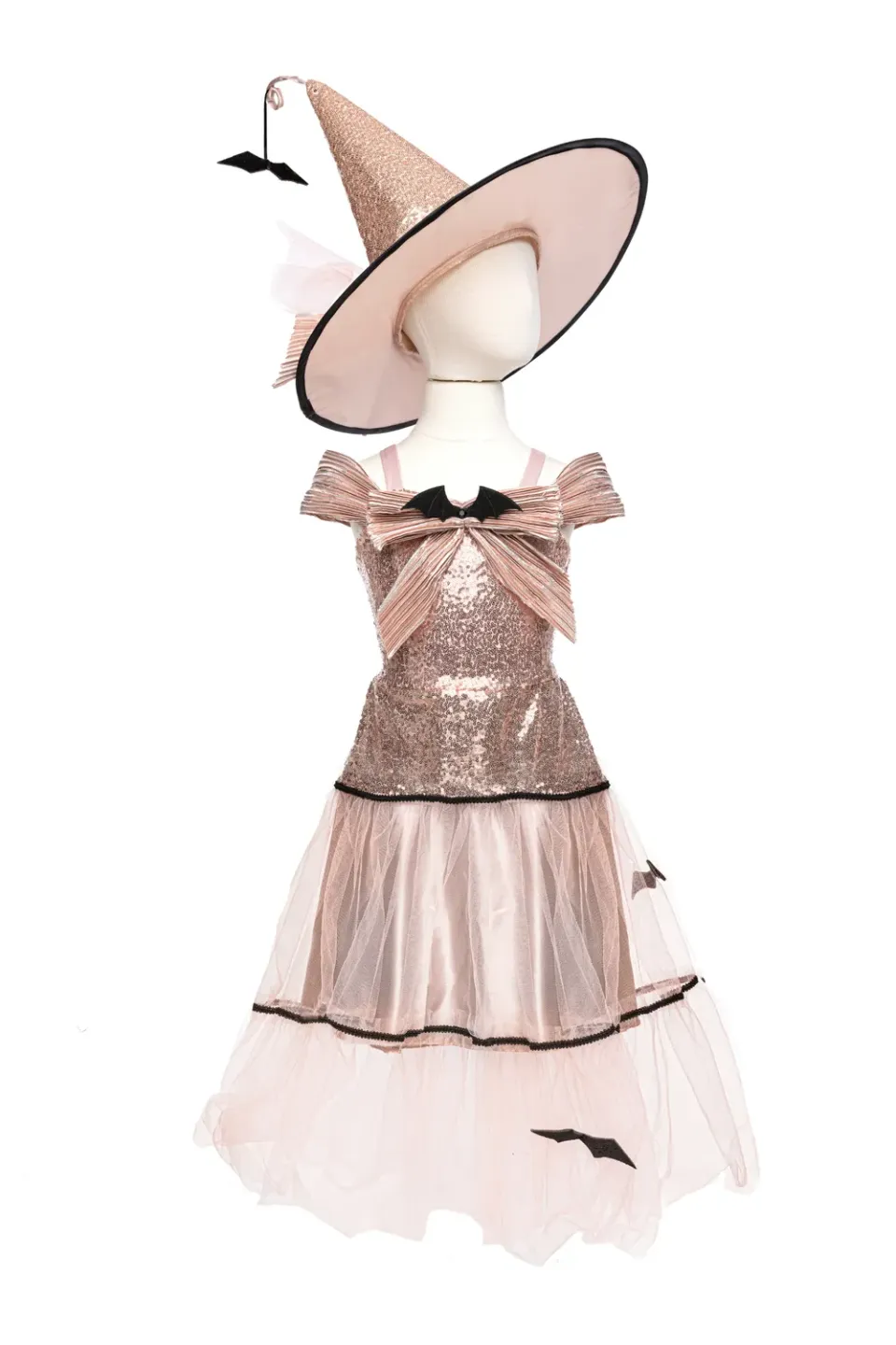 Great Pretenders Glam Witch Dress with Hat vestito da strega