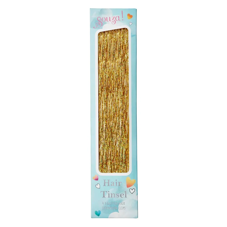 Souza! Hair Tinsel extension capelli scatola festa
