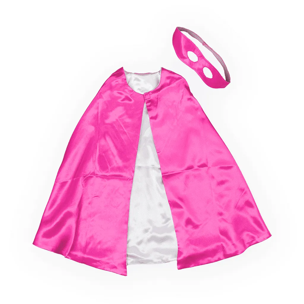 Pretend to Bee Set 4 Mantelli Supereroe Reversibili con Maschera
