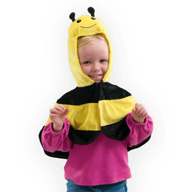 Pretend to Bee Bee mantello ape giallo a righe