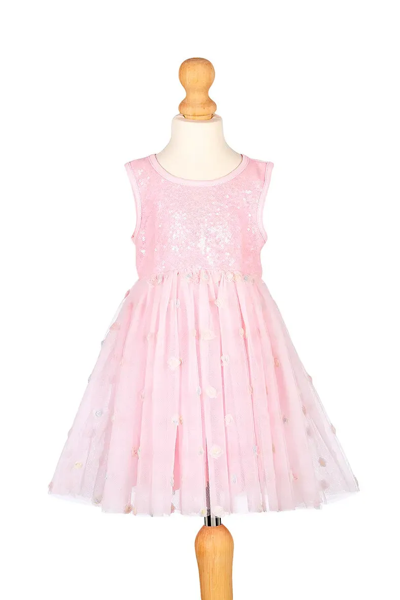 Souza! Roselyne vestito principessa bimba rosa pois
