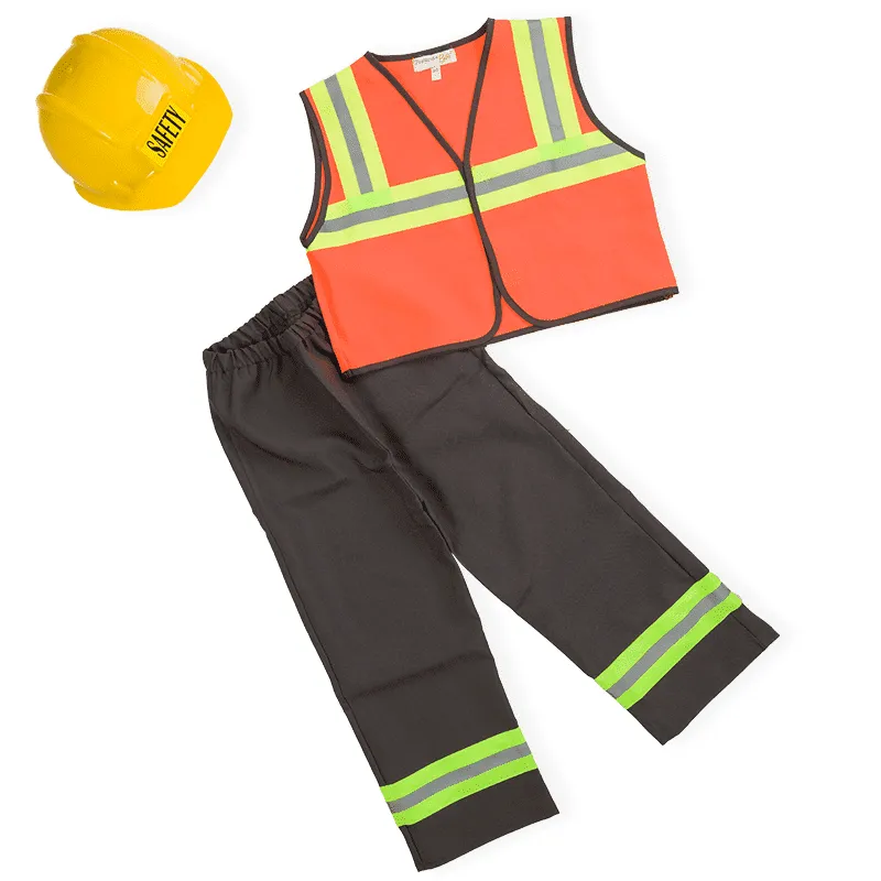 PRETEND TO BEE Construction Costume Operaio Bambino