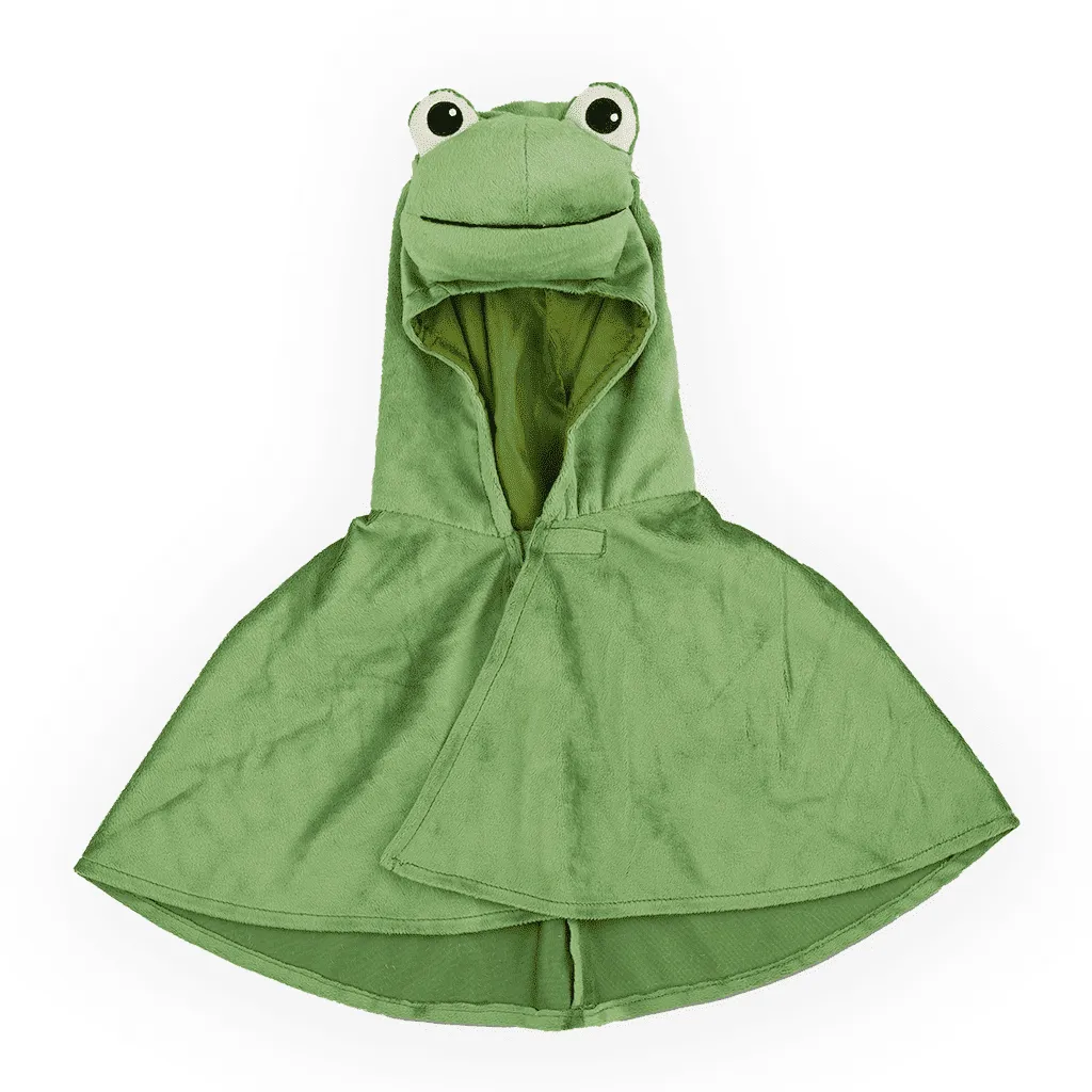 PRETEND TO BEE Frog mantello rana bimbi verde