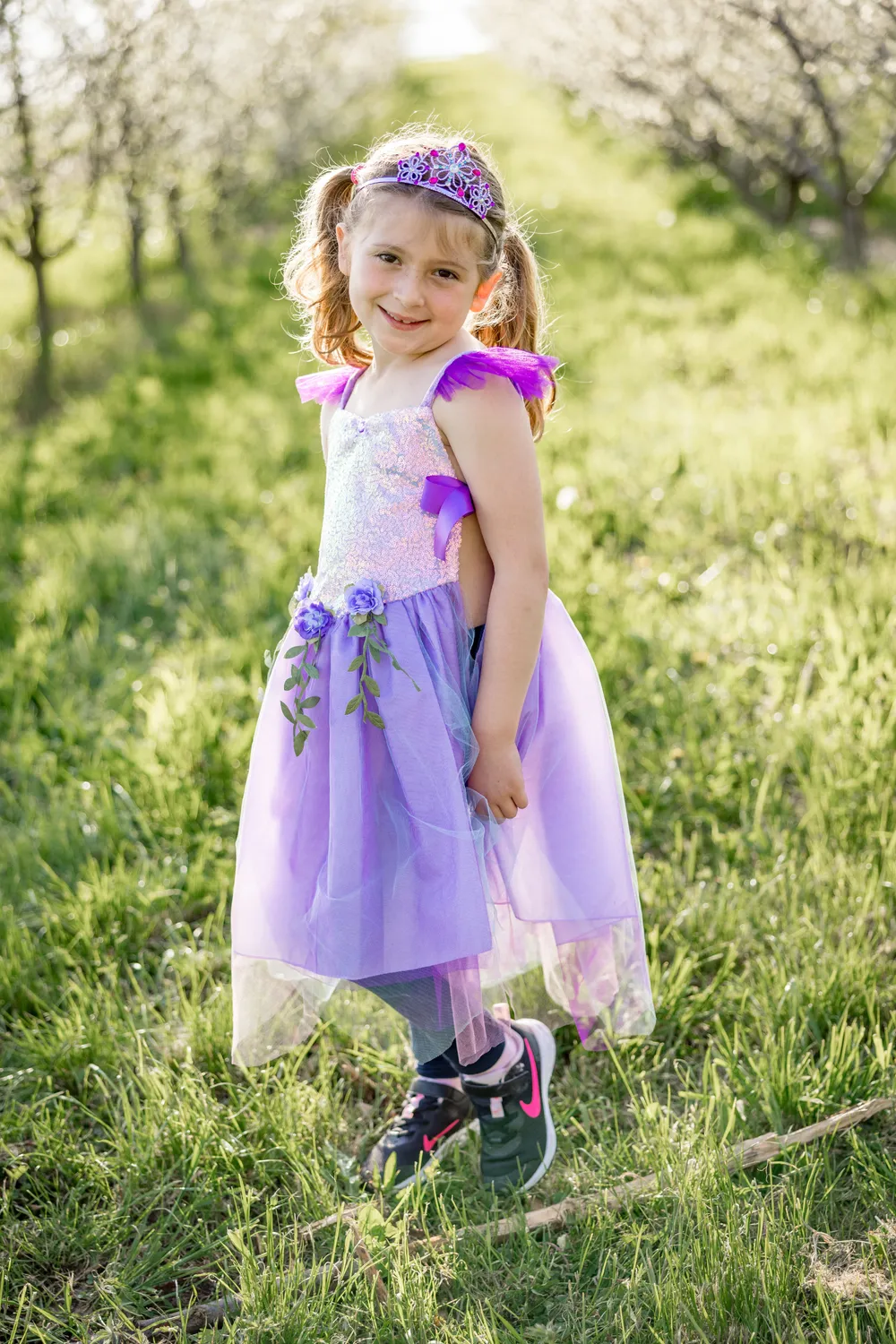 Great Pretenders Sequins Forest Fairy tunica fata paillettes bimba