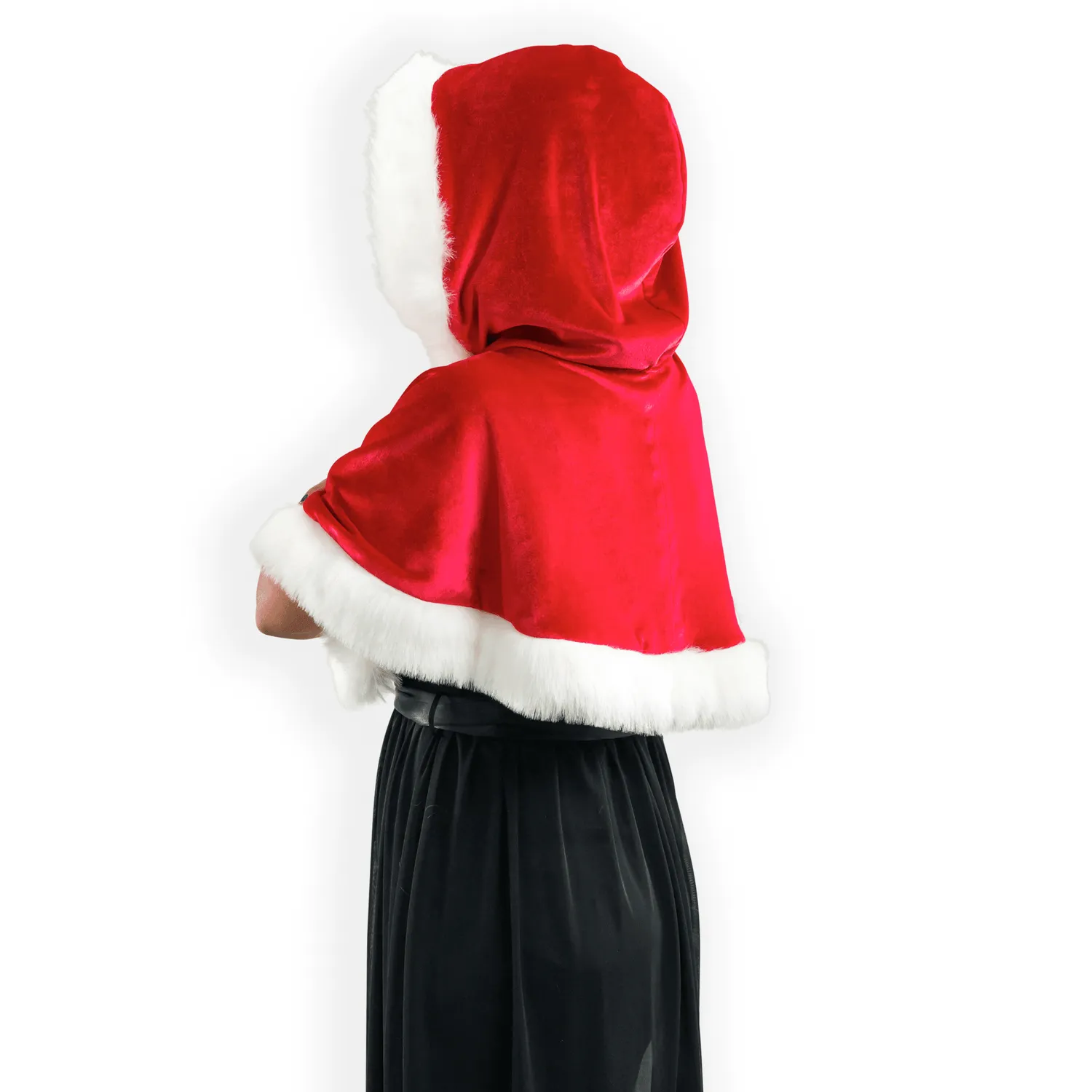 PRETEND TO BEE Mrs Claus mantello Natale adulto