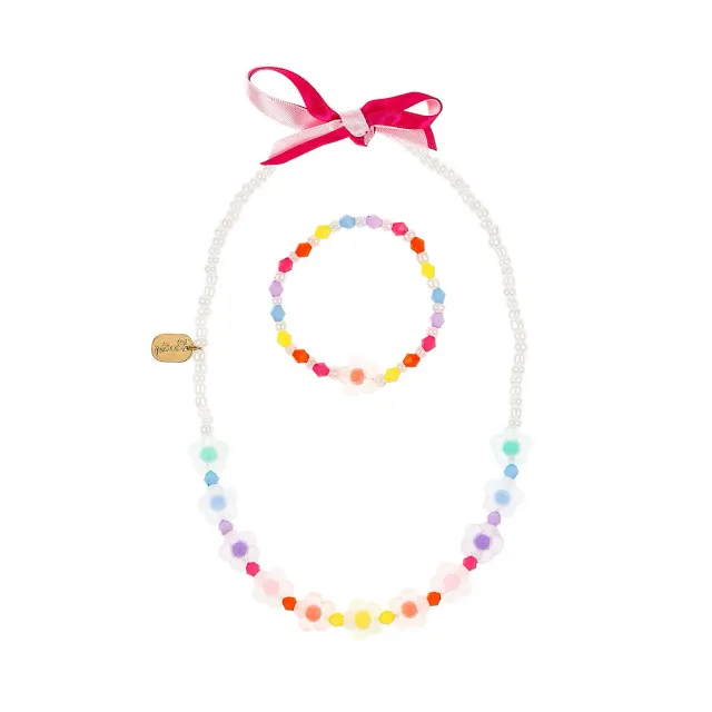 Souza! Anic Flower set collana e bracciale fiore