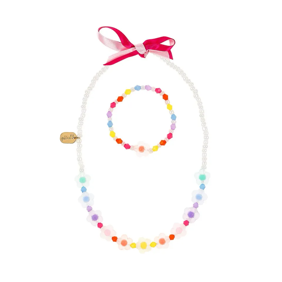 Souza! Anic Flower set collana e bracciale fiore