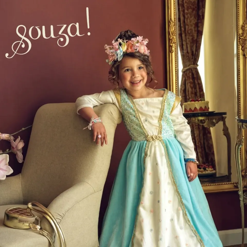 Souza! Josephina Princess Dress costume principessa verde