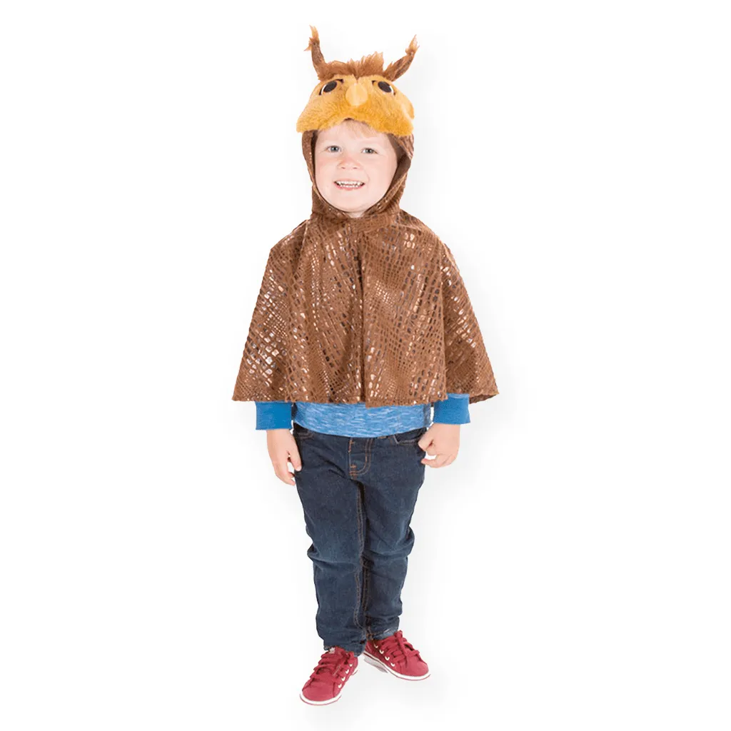 Pretend to Bee Gufo Mantello Costume Bambino con Cappuccio