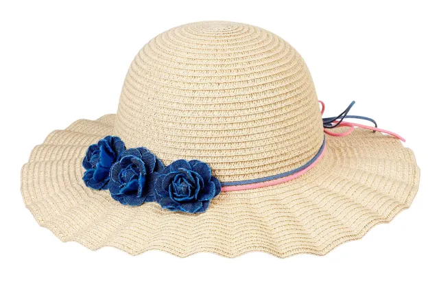 Souza! Nanette cappello estivo fiori blu