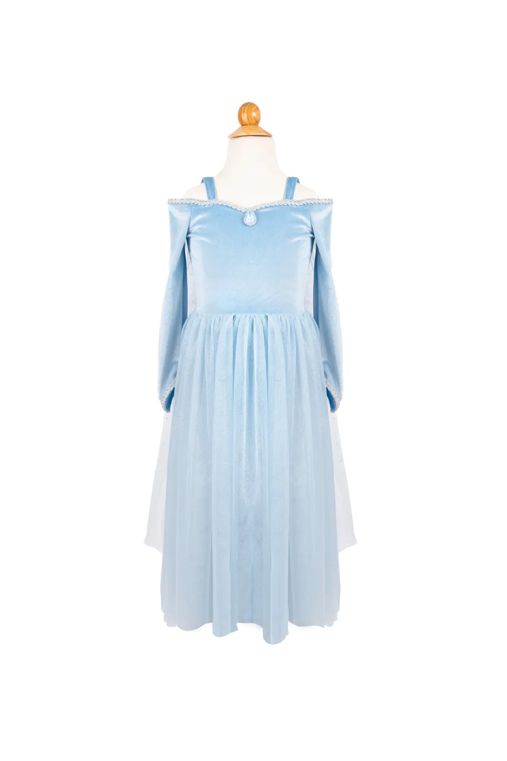Great Pretenders Velvety Sisters Forever costume principessa 3 pezzi neve