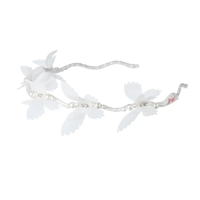 Souza Famke Butterfly diadema bianco 1 pezzo