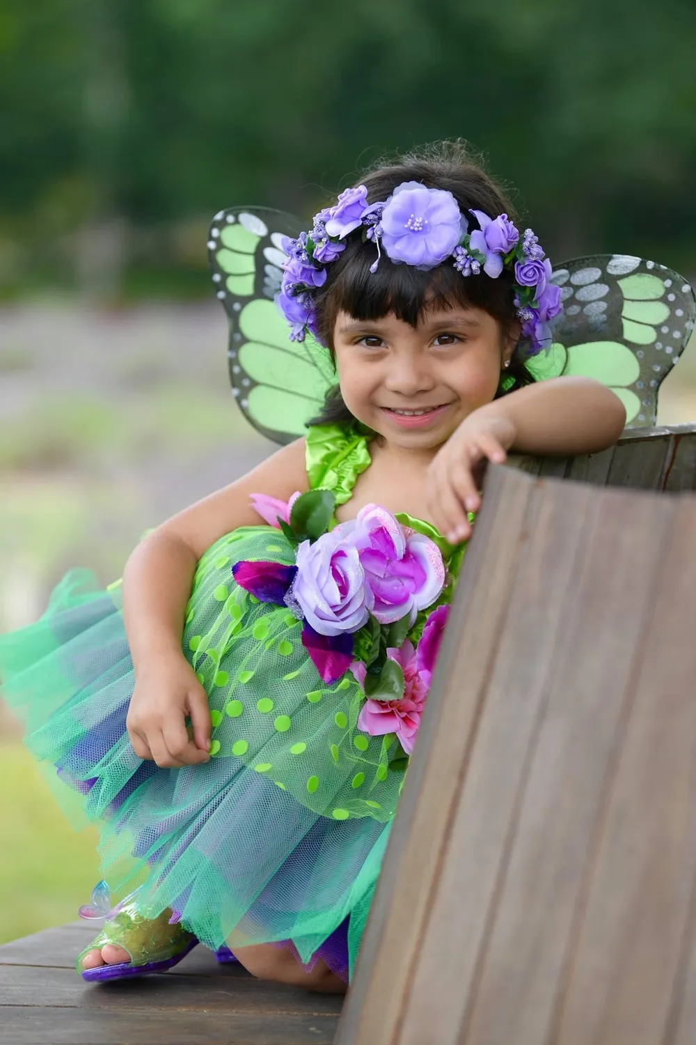 Great Pretenders Fairy Blooms Deluxe Dress costume fata