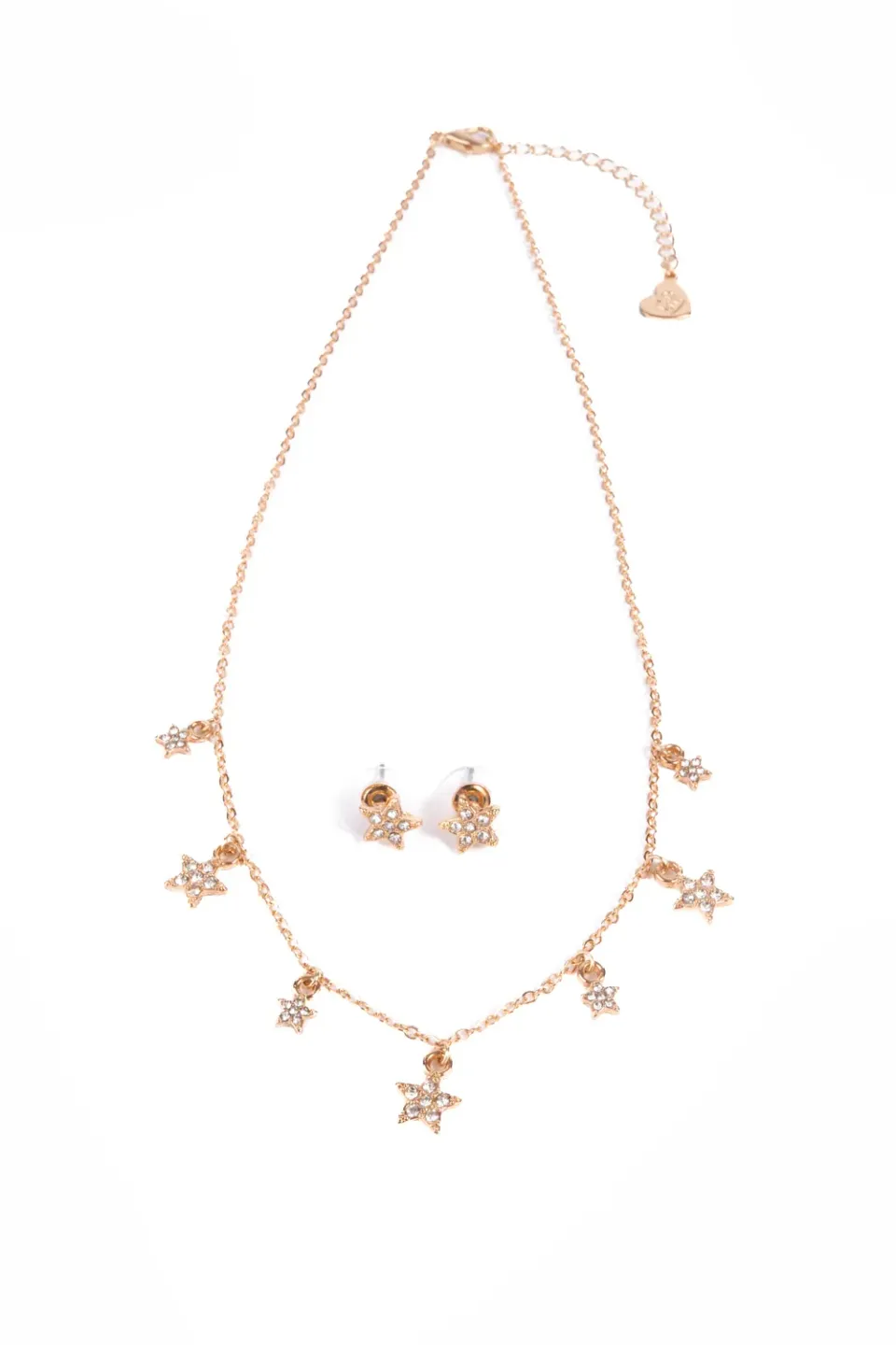 Great Pretenders Rising Star set collana e orecchini stella oro