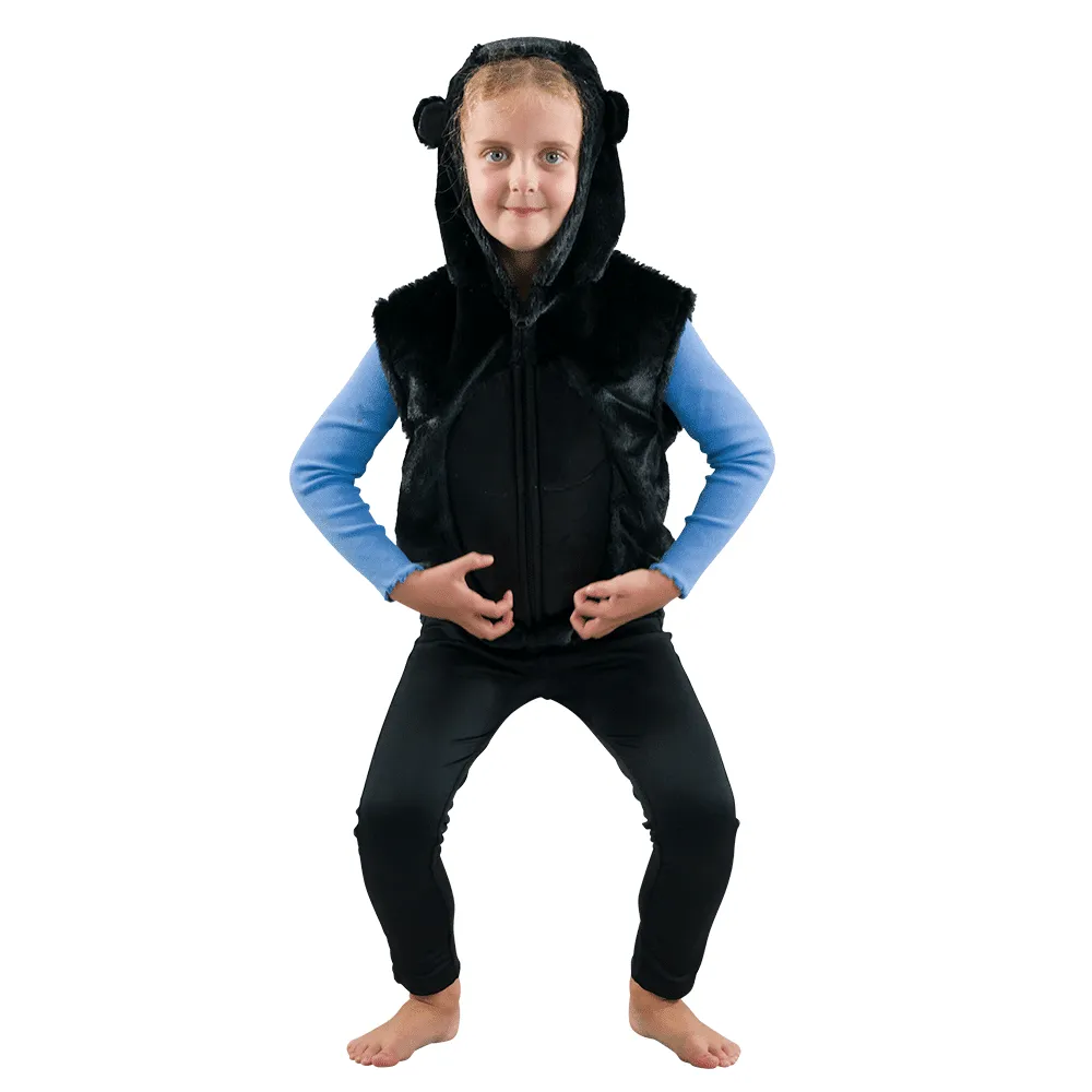 PRETEND TO BEE Gorilla felpa gorilla bimbi nera