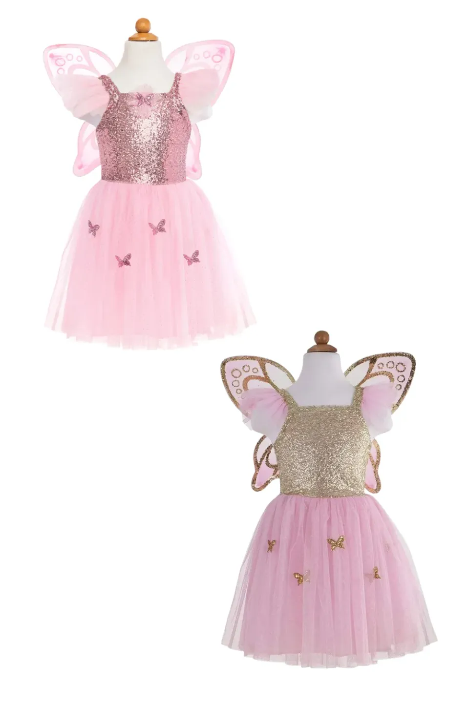 Great Pretenders Sequins Butterfly costume farfalla 5-6 anni 2 pezzi